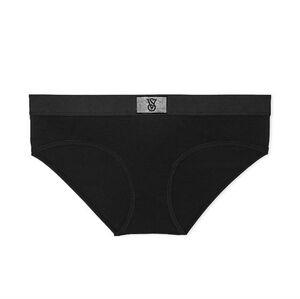 NEW VS Logo Cotton Shine Patch Hiphugger Panty